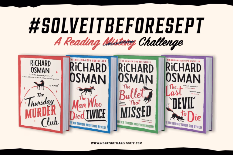 #SolveItBeforeSept A Thursday Murder Club Reading Challenge